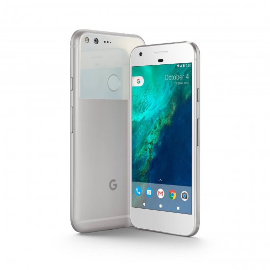 Google Pixel - 32 GB - Very Silver - Unlocked - CDMA/GSM - Click Image to Close