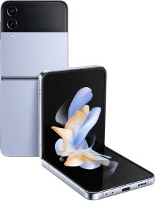 Samsung - Galaxy Z Flip4 128GB - Blue (Verizon)