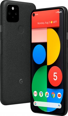 Google Pixel Phone 5 - Just Black 128GB - Fi