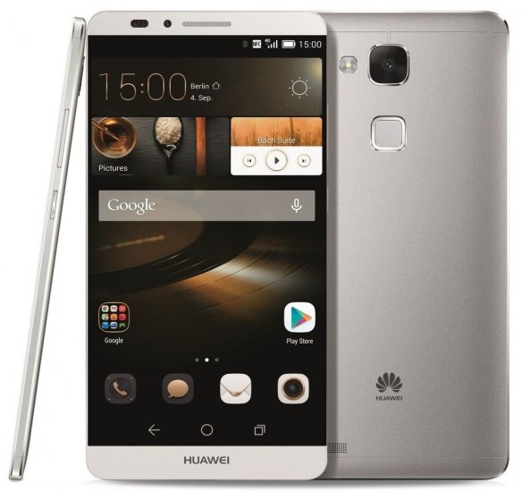 Huawei Ascend Mate7 - 16 GB - silver - Unlocked - GSM - Click Image to Close
