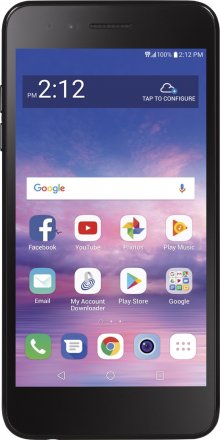 LG Rebel 4 L211VL - 16 GB - Black - Simple Mobile - GSM