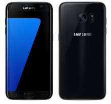 Samsung Galaxy S7 Edge - Dual-SIM - 32 GB - Black Onyx - Unlocke