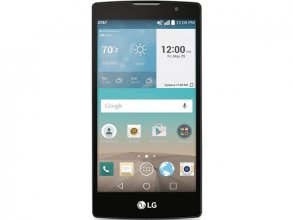 LG - Escape 2 4G with 16GB Memory Cell Phone - Black (AT&T)