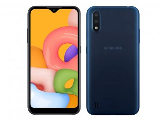 Samsung Galaxy A01 - 16 GB - Black - TracFone - GSM