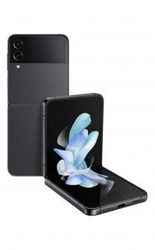 Samsung Galaxy Z Flip4 with Google Fi - Graphite - 128GB