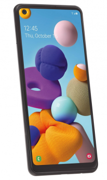 Samsung Smsas215dgwhp5 Galaxy A21, 32GB, Black - Prepaid Smartph