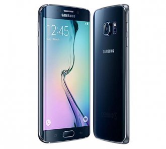 Samsung Galaxy S6 edge - 32 GB - Black Sapphire - Unlocked - GSM