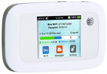 AT&T Velocity MF923 4G LTE Wireless Hotspot - White
