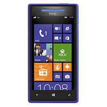 HTC - Windows Phone 8x 4G 16GB (GSM Unlocked) - Blue