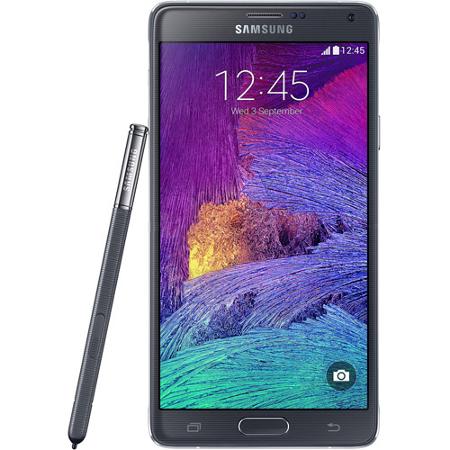 Samsung - Galaxy Note 4 4G Cell Phone (unlocked) - Black - Click Image to Close