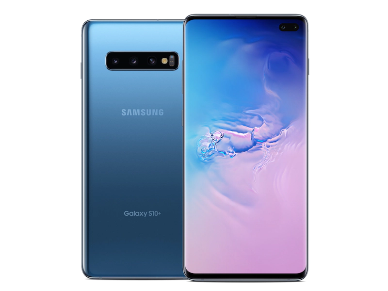 Samsung Galaxy S10+ (Unlocked) - 128 GB - Prism Blue - Unlocked