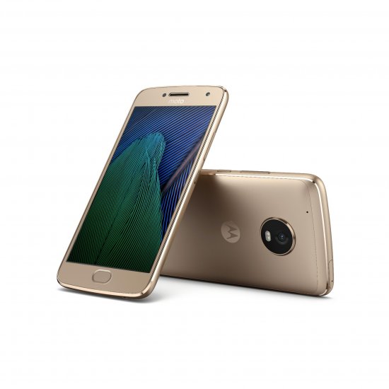 Motorola Moto G5 Plus - 32 GB - Fine Gold - Unlocked - CDMA/GSM - Click Image to Close