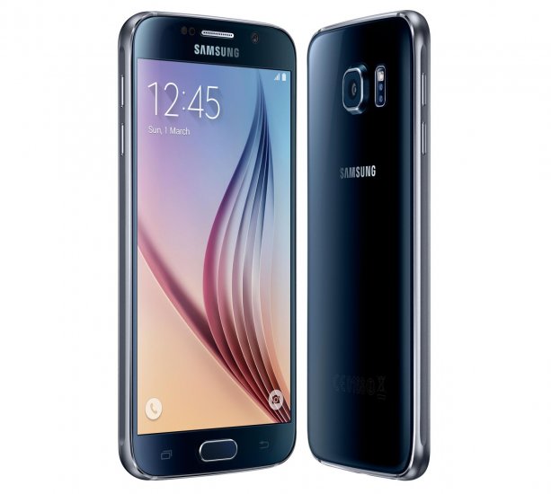 Samsung Galaxy S6 - 32 GB - Black Sapphire - U.S. Cellular - CDM - Click Image to Close