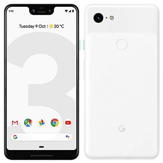 Google Pixel 3 XL - 64 GB - Clearly White - Verizon - Click Image to Close