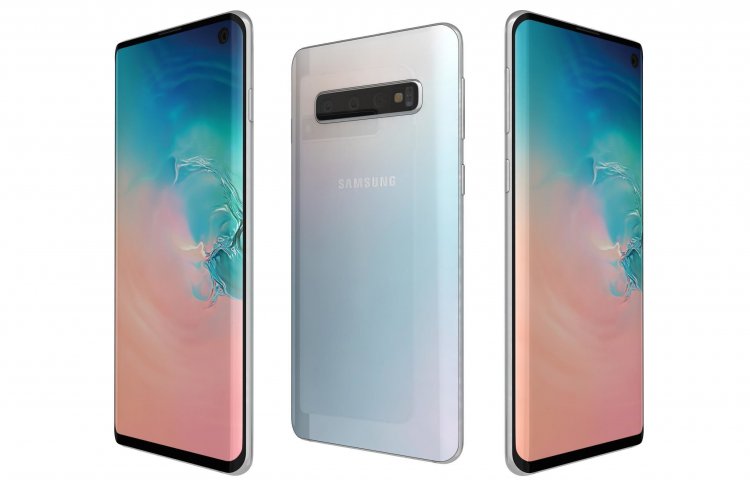 Samsung Galaxy S10 - 128 GB - Prism White - AT&T [SM-G973U