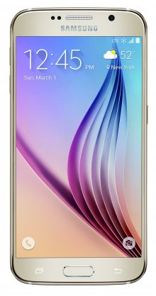 Samsung Galaxy S6 SM-G920T 64GB T-Mobile -Very Good, Gold