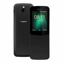 Nokia 8110 4G Dual SIM AT&T Locked KaiOS Phone - Black (Refurbis