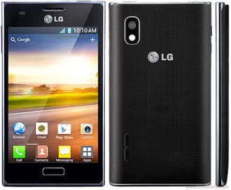 LG - Optimus L5 E610 Cell Phone (unlocked) - Black