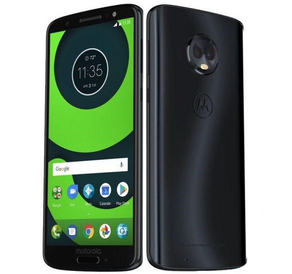 Motorola Moto G 6th Generation - 64GB - Black (Unlocked) (Single - Click Image to Close