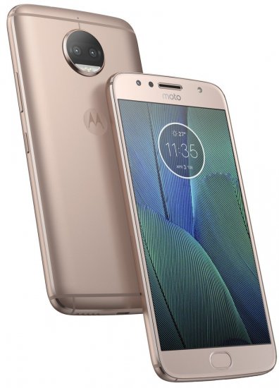 Motorola Moto G5 Plus - 64 GB - Fine Gold - Unlocked - CDMA/GSM - Click Image to Close