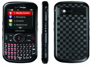 Pantech Caper - Black (Verizon) Cellular Phone