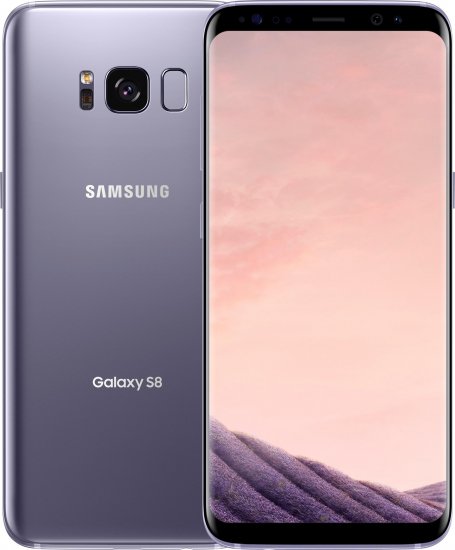 Samsung Galaxy S8 - 64 GB - Orchid Gray - Verizon - CDMA/GSM - Click Image to Close