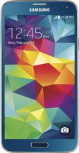 Samsung - Galaxy S 5 4G Cell Phone - Electric Blue (AT&T)