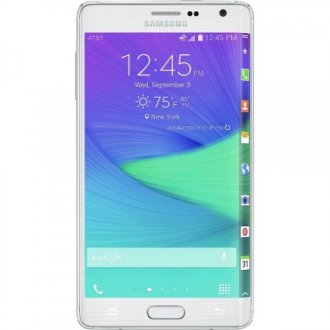 Samsung - Galaxy Note Edge 4G Cell Phone - Frost White (AT&T)