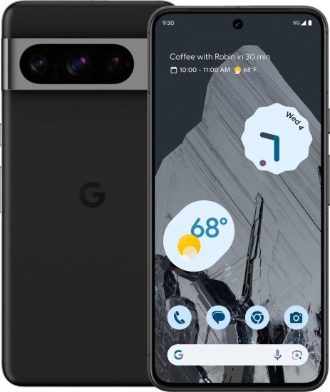 Google - Pixel 8 Pro 128GB (Unlocked) - Obsidian - Click Image to Close