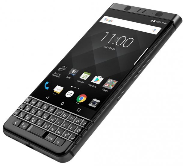 BlackBerry - KEYone 32GB - Black (T-mobile) - Click Image to Close