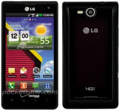 LG VS840 LUCID 5MP Touch WIFI SmartPhone VERIZON Cdma