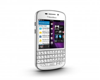 BlackBerry Q10 Smartphone - White- Verizon Wireless - LTE