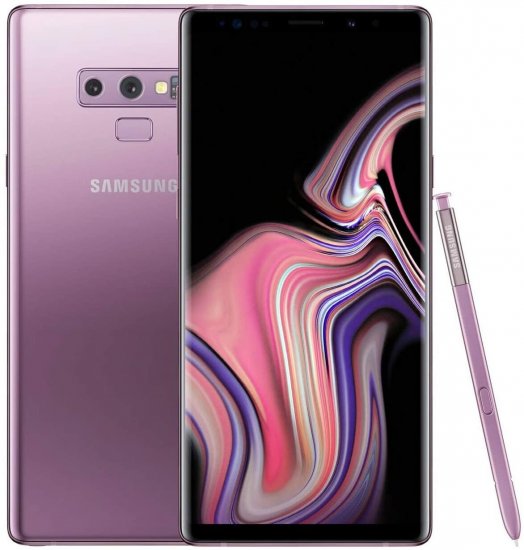 Samsung Galaxy Note9 - 128 GB - Lavender Purple - Unlocked - Click Image to Close