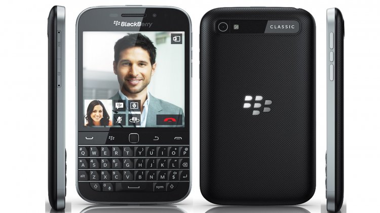 NEWBlackBerry Classic - 16GB - Black (Verizon) Smartphone BMZ265 - Click Image to Close
