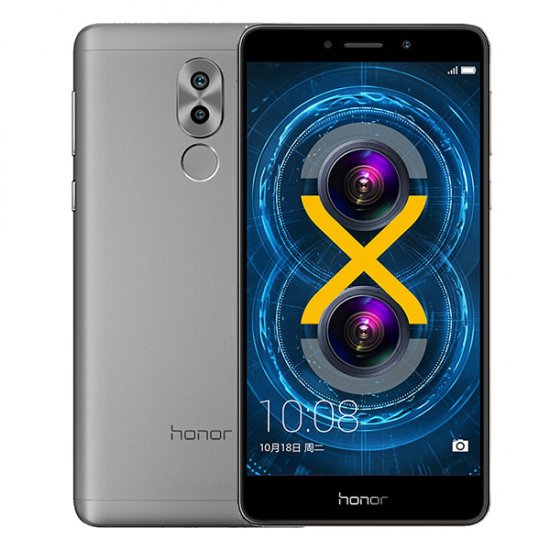 Huawei Honor 6x - Dual Sim - 32 GB - Gray - Unlocked - GSM - Click Image to Close