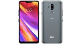 LG - G7 ThinQ with 64GB Memory Cell Phone - Platinum Gray (Sprin