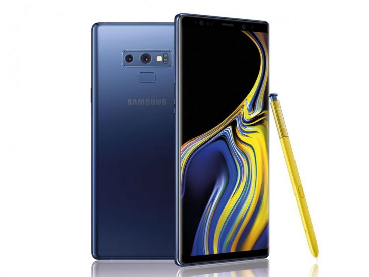 Samsung Galaxy Note9 - 128 GB - Ocean Blue - Verizon - Click Image to Close