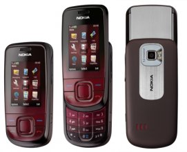 Nokia 3600 Slide GSM Unlocked (Red)