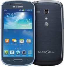Samsung Galaxy Blue S3 Mini G730A 8GB 4G LTE AT&T Unlocked GSM C