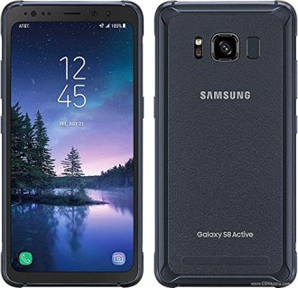 Samsung - Galaxy S8 Active 64GB - Meteor Gray (AT&T)
