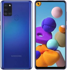Samsung Galaxy A21s, Unlocked, Blue, 64 GB