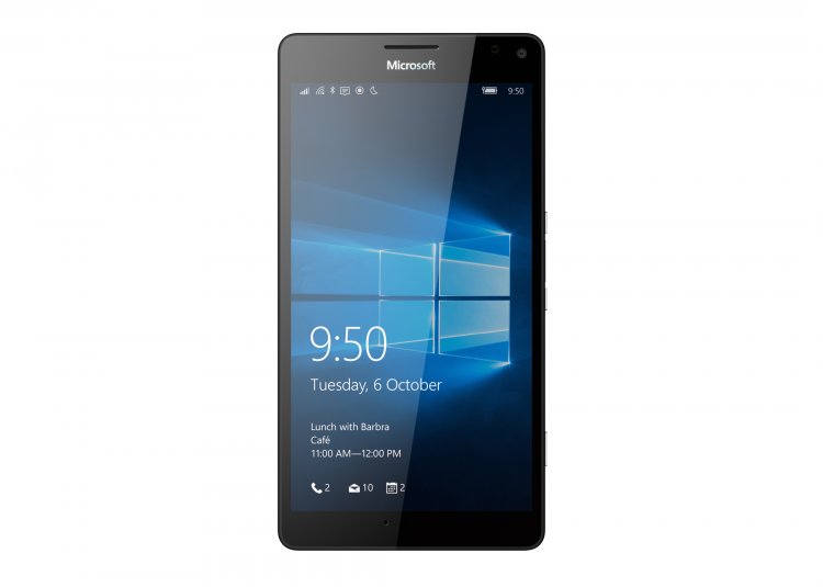 Microsoft Lumia 950 - 32GB, Black, Windows Phone 10 - Click Image to Close