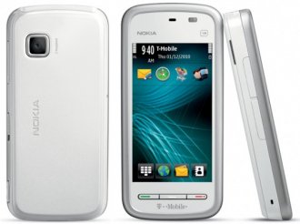 Nokia 5230 Nuron GSM Unlocked Touchscreen Phone (White)