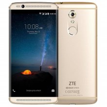 ZTE Axon 7 Unlocked Smartphone, Ion Gold, 64 GB.