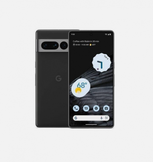 Google Pixel 7 Pro 5G Unlocked (128GB) Smartphone - Obsidian - Click Image to Close