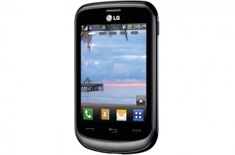 LG 305C - 4 GB - Black - TracFone - CDMA
