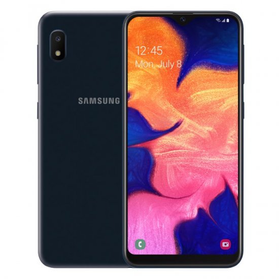 Samsung Galaxy A10e 32GB A102u GSM Unlocked Phone - Black - Click Image to Close