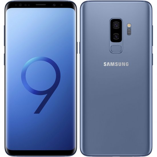 Samsung Galaxy S9+ - 64 GB - Coral Blue - Unlocked - CDMA/GSM - Click Image to Close