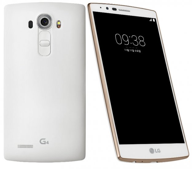 LG G4 - 32 GB - White/Gold - Unlocked - GSM - Click Image to Close