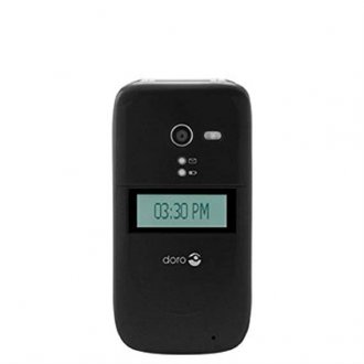 Consumer Cellular Doro 626 Flip Phone - Black - Unlocked - GSM